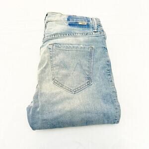 Mother Superior The Super Stunner Ankle Say Amen, Again! Light Jeans Size 26